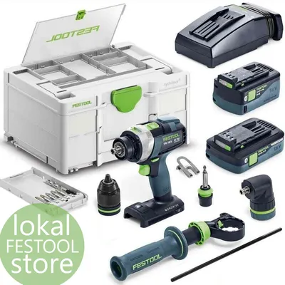 Produktbild von Festool Akku-Schlagbohrschrauber TPC 18/4 5,0/4,0 I-Set QUADRIVE | 577621
