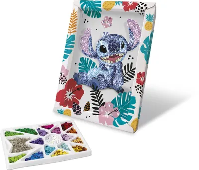 Productafbeelding van STITCH sequin collection. creative game. Disney Stitch set. ages 7 and up. LANSAY