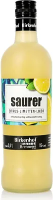 Produktbild von Birkenhof Saurer 15% Citrus-Limetten-Likör