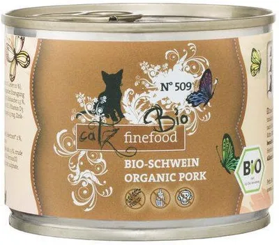 Produktbild von Catz finefood No.509 Schwein, Adult, Schweinefleisch, 200 g, Getreidefrei, Ohne künstliche Farbstoffe