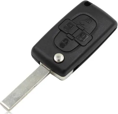 Produktbild von Schlüsselgehäuse mit Schlüsselrohling passend für Citroen C1 C2 C3 C4 C5 (C16)