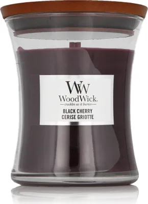 Produktbild von WoodWick Medium Hourglass Candles Duftkerze Black Cherry 275 g