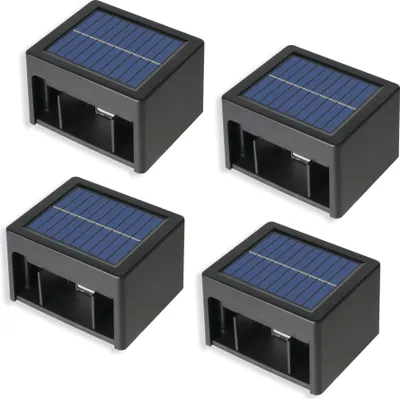 Produktbild von Set Mit 4 Solar Wandleuchten DAXY 100lm