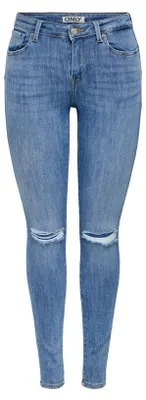 Productafbeelding van ONLY Onlpower Mid Skirt Push-up, knielengte, denim