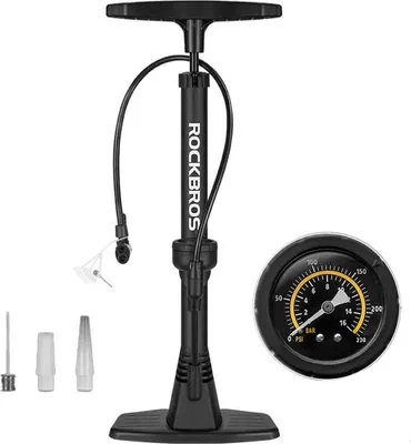 Produktbild von Rockbros 42510001001 Standpumpe - Schwarz