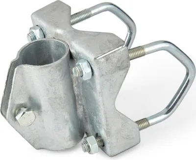 Produktbild von Pole-to-Pole Mastklemme vertikal auf horizontal (1-Bolt) – bis 51 mm Mast auf 31 mm Rundboom