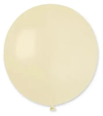 Obrázek produktu pro Pastelové balónky v barvě slonové kosti, 48 cm, 25 ks – Godan