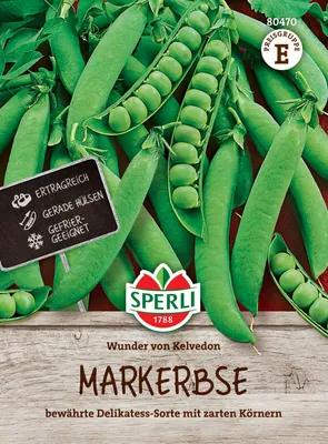 Produktbild von Markerbse Wunder von Kelvedon | Markerbsensamen von Sperli