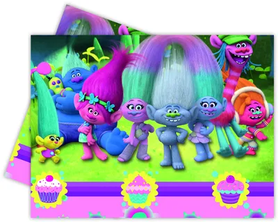 Produktbild von Tischdecke Trolls 120 x 180 cm