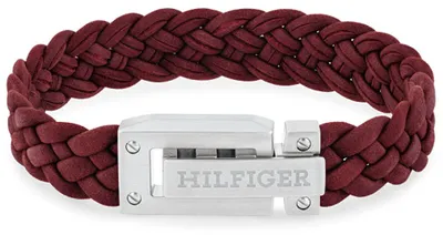 Image de Bracelet en cuir rouge pour homme 2790519