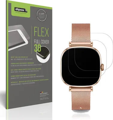 Immagine prodotto di 2x Pellicola protettiva opaca per KSIX Iria Smartwatch 1.7 Zoll Protezione Antiurto Anti-Shock