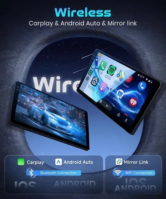 Productafbeelding van 4G + 128G Android autoradio voor Citroen Jumpy// 2007-2016/ 2013-2016, 9 inch Carplay Draadloze Android Auto GPS Bluetooth WiFi FM/RDS/EQ Stuurbediening