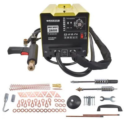 Obrázek produktu pro Nástroj na opravu promáčklin karoserie - Bodová svářečka GYS2600 - 220V - 2kW - 3500A