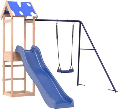 Produktbild von vidaXL Spielturm Massivholz Douglasie