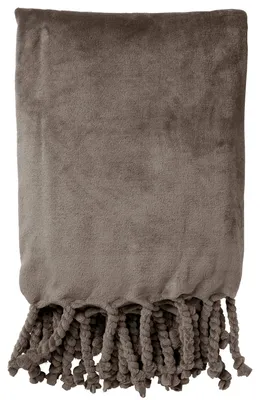 Produktbild von Dutch Decor Wohndecke Flanell-Fleece Florijn 150x200 cm Braun