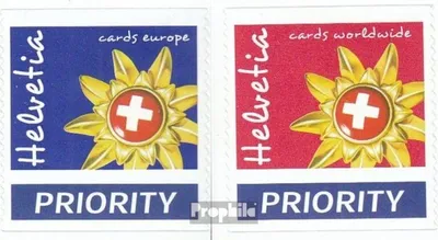 Produktbild von Briefmarken Schweiz 2002 Mi 1818-1819 (kompl.Ausg.) gestempelt Feriengrüße
