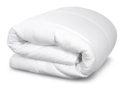 Image de Couette 200x220 cm 4 saisons microfibre antiallergique silicone