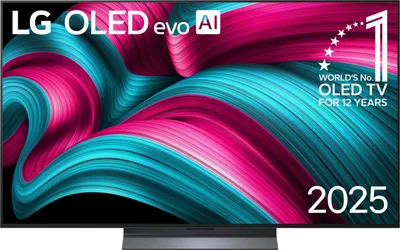 LG OLED evo AI OLED65C54LA, 165,1 cm (65"), 3840 x 2160 Pixel, OLED evo, Smart-TV, WLAN, Schwarz