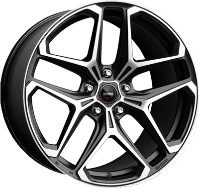 Produktbild von Alufelge Momo Rf-04 9X20 5X120 Et 35 Matt Black Polished