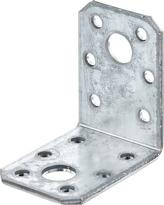 Image de Alberts 329792 Connecteur angulaire, sendzimir galvanisé, 50 x 50 x 35 mm, set de 6