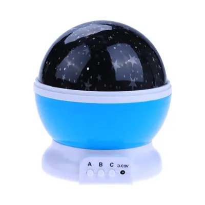 Image de Aga Projecteur Étoilé - veilleuse 2 en 1 USB bleu