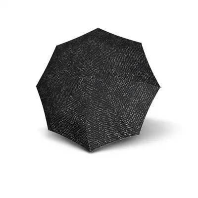Produktbild von Knirps Taschenregenschirm Regenschirm A.050 Medium Manual Swarm Black schwarz