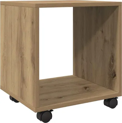 Image de vidaXL Armoire à roulettes Artisan-Chêne 37x33x42,5 cm Bois composite