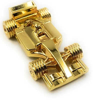 Zdjęcie produktu dla Onwomania F1 Sportscar Racing Car Gold Metal Funny USB Stick 8 GB USB 3.0