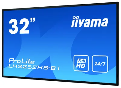 Obrázek produktu pro iiyama LH3252HS-B1, Plochá digitální tabule, 80 cm (31.5"), IPS, 1920 x 1080 px