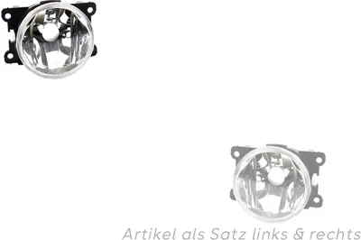 Produktbild von Nebelscheinwerfer Links & Rechts Set passend für Citroen C3 Picasso SH_ 01/13- 9675450980 Johns