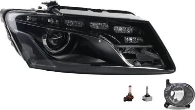 Produktbild von Scheinwerfer passend für Audi Q5 8R 11/09-05/12 D3S Re. +Nebel+Leuchtmitt. 8R0941030AF 8T0941700B 8T0941700A Johns