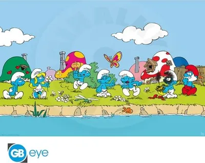 Produktbild von THE SMURFS - Poster Maxi 91.5x61 - GRUPPE