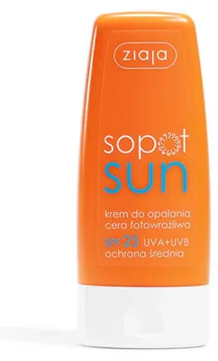 Obrázek produktu pro Ziaja Sopot Sun Krém na opalování SPF25 pro citlivou pleť