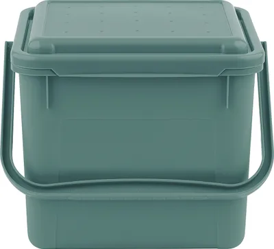 Produktbild von Rotho Biomülleimer Kunststoff 5 l grün