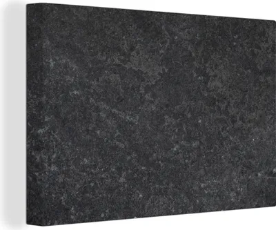 Produktbild von OneMillionCanvasses® - Leinwandbilder - 140x90 cm, Beton - Grau - Textur - Retro - Industriell, Wandbilder Kunstdruck Wanddekoration - Foto auf Leinwand - Gemälde auf Holzrahmen