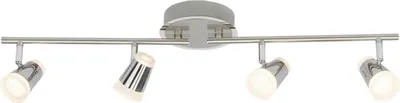 Produktbild von Brilliant LED Deckenleuchte Strahler Stairs Eisen/Chrom 4 x 4,5W 1440lm warmweiß 3000K schwenkbar