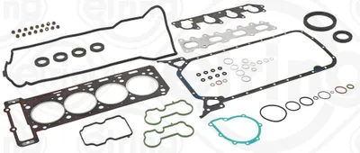 Obrázok produktu pre ELRING 413.171 Kompletná sada tesnení motora Sada tesnení vhodná pre MERCEDES-BENZ sedany (W124), limuzíny triedy C (W202), SLK (R170) a limuzíny triedy E