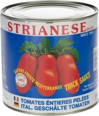 Produktbild von San Marzano D.O.P. Pomodori Pelati geschälte Tomaten sauce Italien dose 2,5kg