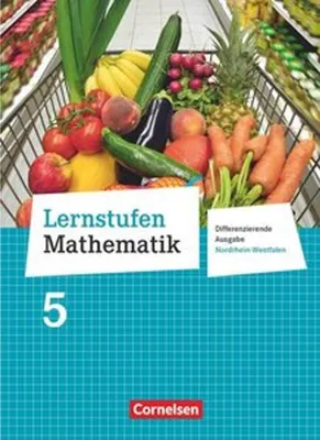 Obrázek produktu pro Lernstufen Mathematik 5. Schuljahr. Schülerbuch Hauptschule Nordrhein-Westfalen