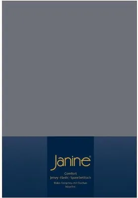 Produktbild von Janine Topper Spannbetttuch, Spannbettlaken in allen Größen und Farben 90 cm x 190 cm x 100 cm x 200 cm opalgrau