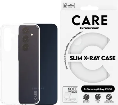 Obrázok produktu pre PanzerGlass CARE™ by ® X-Ray Case Samsung Galaxy A35 5G, Ochranný obal, Samsung, Samsung - Galaxy A35 5G, Priehľadná