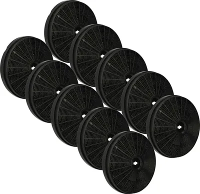 Produktbild von vhbw 10x Aktivkohlefilter Ersatz für Gorenje 127024 für Dunstabzugshaube - 20 cm