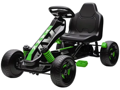 Produktbild von AIYAPLAY Gokart Tretauto mit Handbremse, Automatisches Kupplungssystem