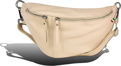 Produktbild von Gürteltasche beige Florence Tasche Tragegurt passend Leder D2OTF820I