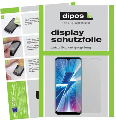 Produktbild von 6x Schutzfolie für Vivo Y5 matt Displayschutzfolie Folie Display Schutz dipos