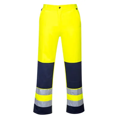 Produktbild von Portwest Warnschutzbundhose Sevilla Gelb/Blau XL