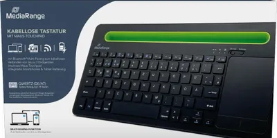 Produktbild von MediaRange MROS131 Tastatur kabellos schwarz