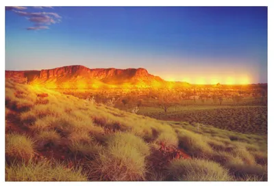 Produktbild von LED Leinwandbild 3D Wandbild m. Beleuchtung Bild 40x60cm Wanddekoration LED-Bild Canyon