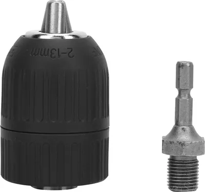 Zdjęcie produktu dla Plastikowa obudowa 2.0-13MM 1/2-20UNF Bezkluczykowy uchwyt wiertarski 1/4 Sześciokątny pręt łączący
