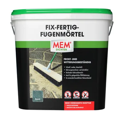 Produktbild von MEM Fix-Fertig-Fugenmörtel 12,5 kg Basalt